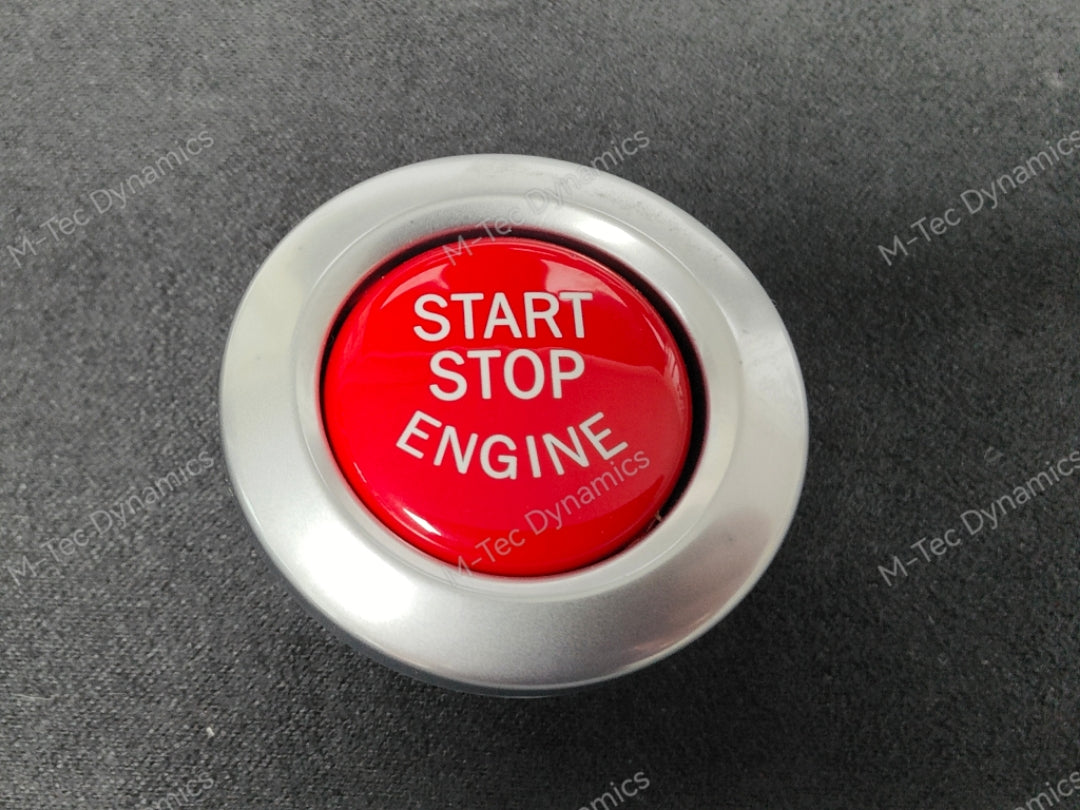 BMW E9X SERIES (RED) ENGINE START BUTTON - E90 E92 E93 M3 / E89 Z4