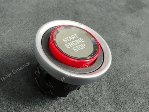 BMW E9X SERIES LCI (RED) CRYSTAL ENGINE START BUTTON - E90 E92 E93 M3 / E89 Z4