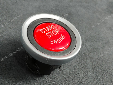 thumbnail image 2 of Crystal Red Engine Start Stop Switch Button For BMW E90, E91, E92, E93, E84, E70 2 of 5