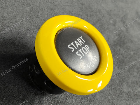 BMW E9X SERIES (YELLOW) ENGINE START BUTTON - E90 E92 E93 M3 / E89 Z4