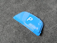 BMW F-SERIES BLUE P PARK GEAR SHIFTER INSERT BUTTON - 1/2/3/4/5 SERIES F1X F2X F3X F30 F32