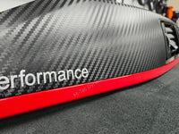 BMW F32 COUPE INTERIOR TRIM SET - 3D CARBON / MATT RED ACCENT