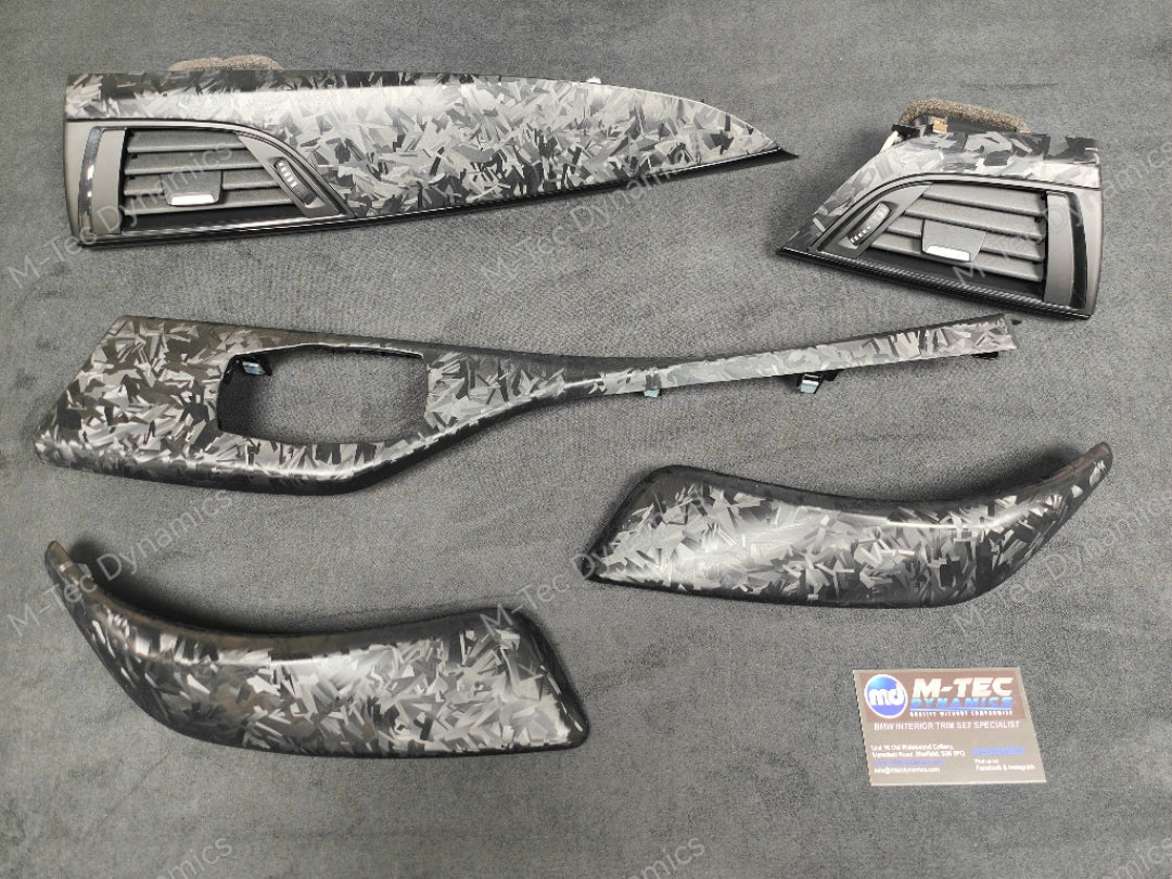WRAPPING SERVICE - BMW F2X INTERIOR TRIM SET - FORGED CARBON F20 F21 F22 F23