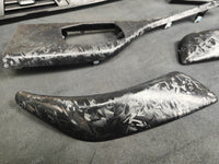BMW F21 / F22 INTERIOR TRIM SET - FORGED CARBON / GLOSS BLACK ACCENT