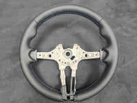BMW F-SERIES NAPPA LEATHER TRI-STITCH STEERING WHEEL (AUTO) - BMW 5 6 SERIES F10 F11 M5 F06 F12 F13 M6