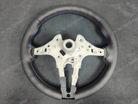 BMW F-SERIES NAPPA LEATHER TRI-STITCH STEERING WHEEL (MANUAL) - BMW 1 2 3 4 SERIES F20 F22 F30 F32 M2 M3 M4