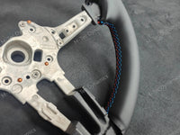 BMW F-SERIES NAPPA LEATHER TRI-STITCH STEERING WHEEL - BMW 1 2 3 4 SERIES F20 F22 F30 F32 M2 M3 M4