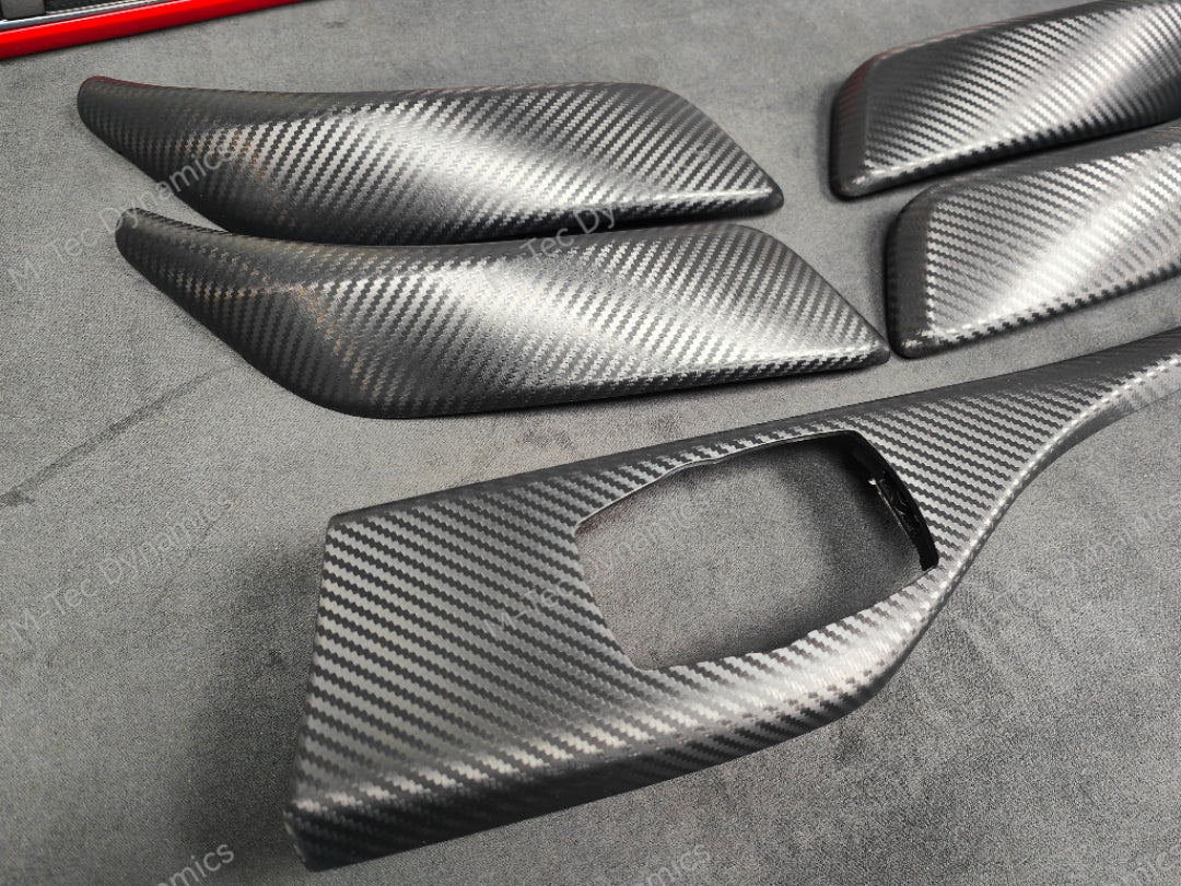 BMW F20 INTERIOR TRIM SET - 3D CARBON / RED ACCENT