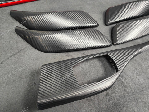 BMW F20 INTERIOR TRIM SET - 3D CARBON / RED ACCENT (#9)