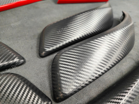 BMW F20 INTERIOR TRIM SET - 3D CARBON / RED ACCENT (#9)