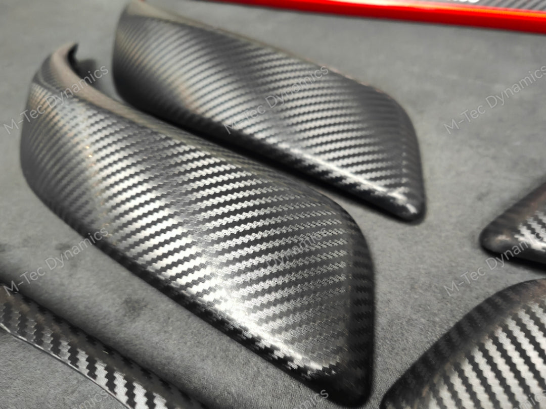 BMW F20 INTERIOR TRIM SET - 3D CARBON / RED ACCENT