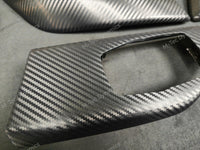 BMW F21 F22 INTERIOR TRIM SET - 3D CARBON / RED ACCENT