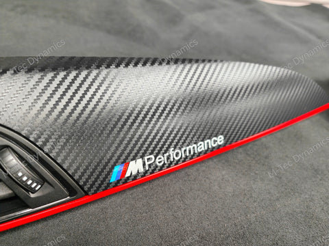 BMW F20 INTERIOR TRIM SET - 3D CARBON / RED ACCENT (#9)