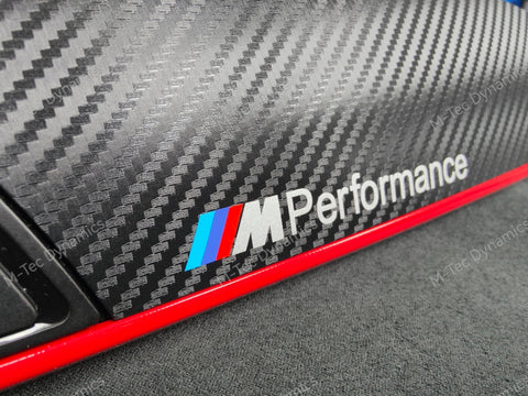 BMW F20 INTERIOR TRIM SET - 3D CARBON / RED ACCENT (#9)