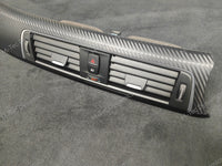 BMW F32 COUPE LCI INTERIOR TRIM SET - 3D CARBON / BLACK ACCENT