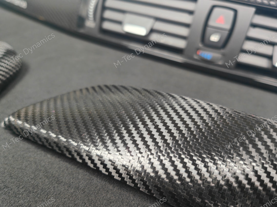 BMW F20 LCI-2 INTERIOR TRIM SET - TEXTURED CARBON / GLOSS BLACK ACCENT