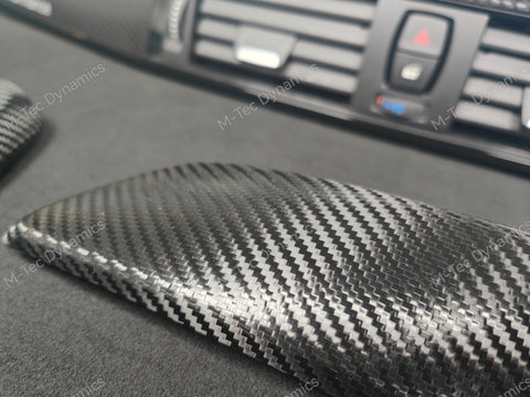 BMW F20 LCI-2 INTERIOR TRIM SET - PREMIUM TEXTURED BLACK CARBON