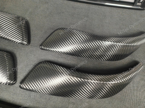 BMW F20 LCI-2 INTERIOR TRIM SET - PREMIUM TEXTURED BLACK CARBON