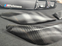 BMW F20 LCI-2 INTERIOR TRIM SET - TEXTURED CARBON / GLOSS BLACK ACCENT