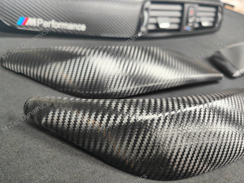 BMW F20 LCI-2 INTERIOR TRIM SET - PREMIUM TEXTURED BLACK CARBON