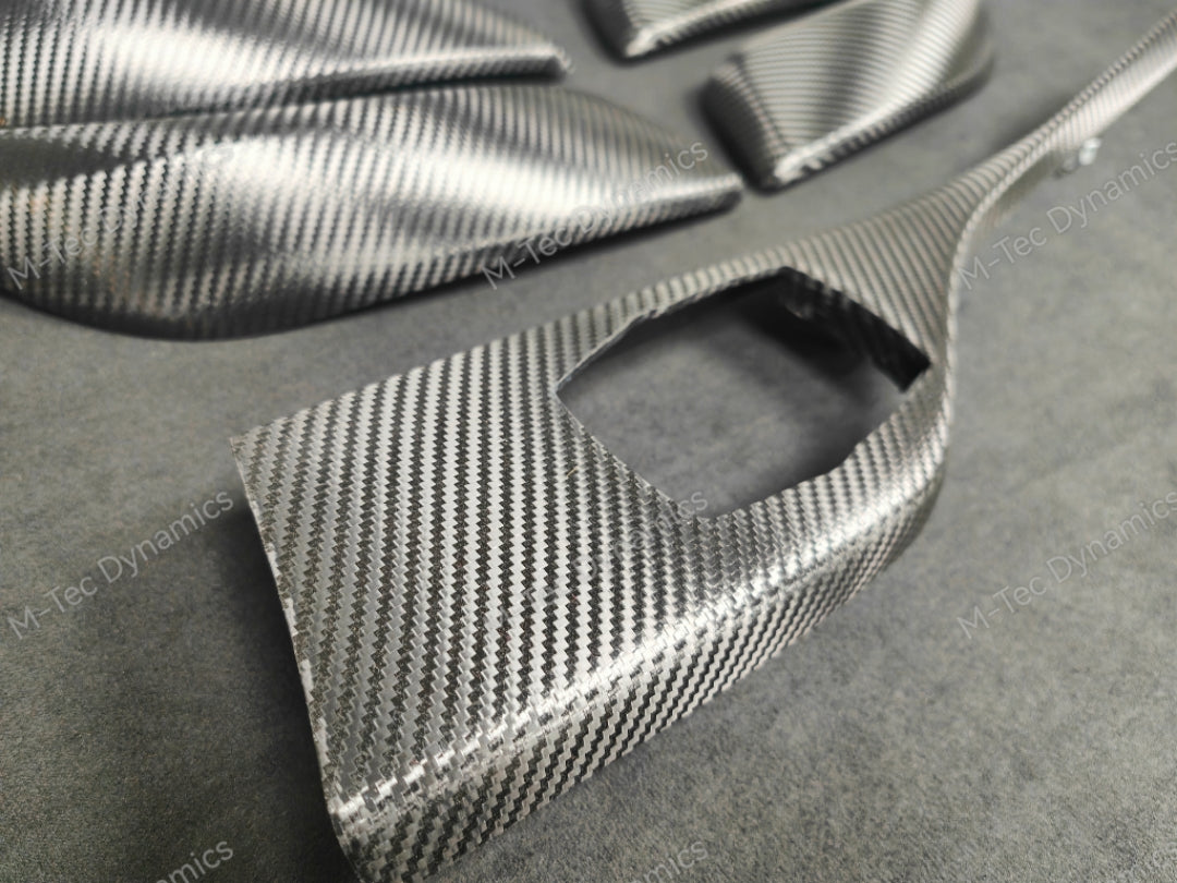 BMW F20 LCI-2 INTERIOR TRIM SET - TEXTURED CARBON / GLOSS BLACK ACCENT