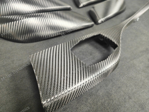 BMW F20 LCI-2 INTERIOR TRIM SET - PREMIUM TEXTURED BLACK CARBON