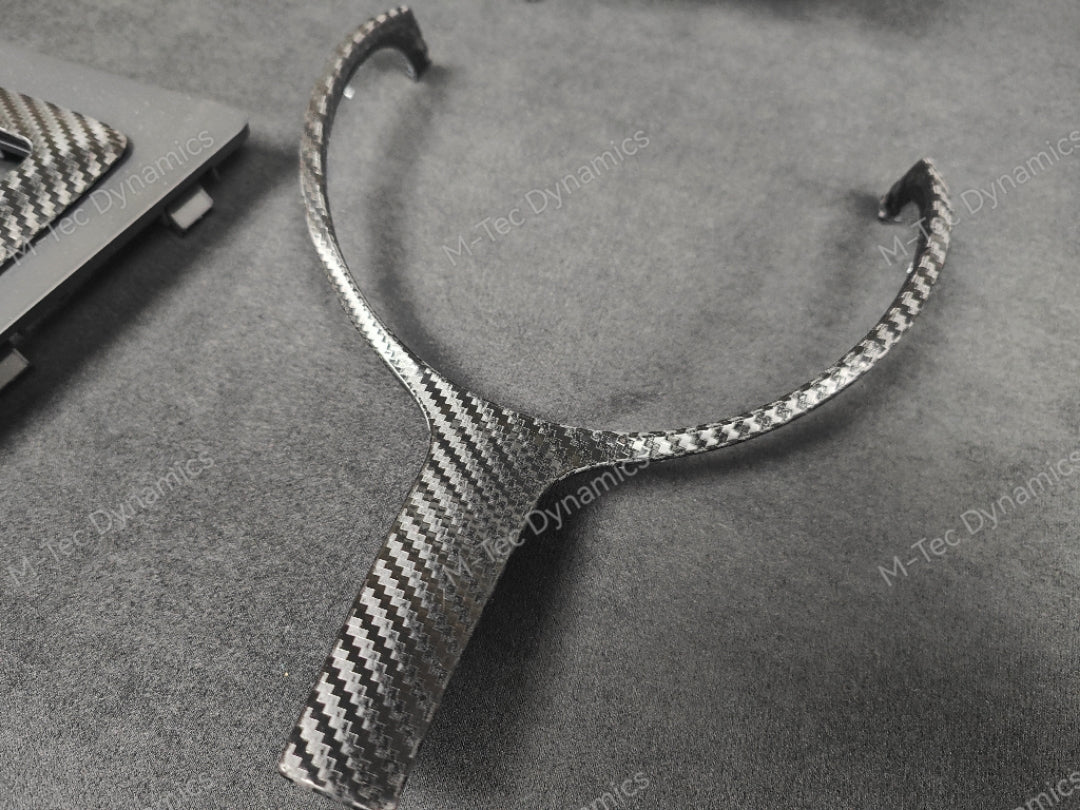 WRAPPING SERVICE - BMW F20 F21 F22 F23 LCI-2 INTERIOR TRIM SET - TEXTURED CARBON