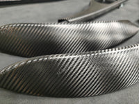 BMW F30 F31 F36 F80 LCI INTERIOR TRIM SET - TEXTURED CARBON / GLOSS BLACK ACCENT