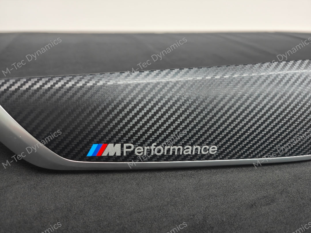 BMW F20 LCI-2 INTERIOR TRIM SET - 3D CARBON / SILVER ACCENT