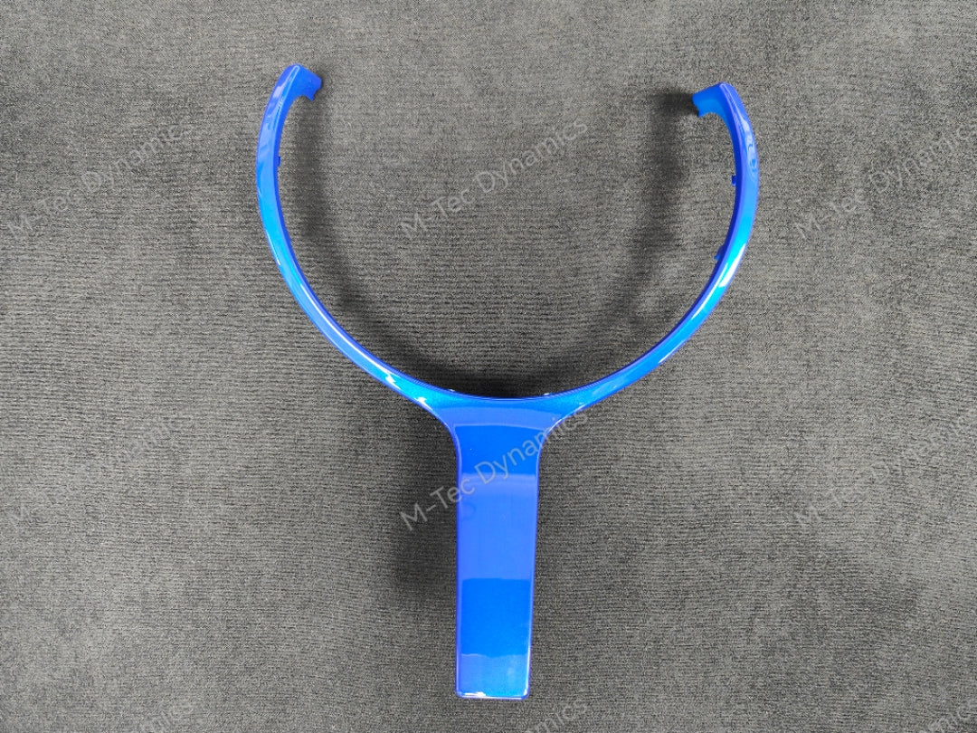 BMW F-SERIES BLUE M-SPORT STEERING WHEEL TRIM - 1/2/3/4/5 SERIES F1X F2X F3X