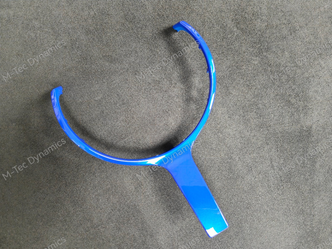 BMW F-SERIES BLUE M-SPORT STEERING WHEEL TRIM - 1/2/3/4/5 SERIES F1X F2X F3X