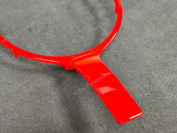 BMW F-SERIES RED M-SPORT STEERING WHEEL TRIM - 1/2/3/4/5 SERIES F1X F2X F3X