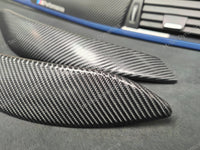 BMW F32 COUPE F82 M4 INTERIOR TRIM SET - 4D CARBON / BLUE ACCENT