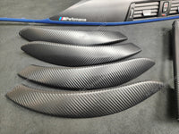 BMW F30 F31 F36 F80 LCI INTERIOR TRIM SET - 3D CARBON / BLUE ACCENT