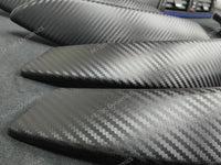 BMW F30 F31 F36 F80 LCI INTERIOR TRIM SET - 3D CARBON / BLUE ACCENT
