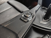 WRAPPING SERVICE - BMW F3X INTERIOR TRIM SET - 3D CARBON / BLUE ACCENT (F30 F31 F32 F33 F36)