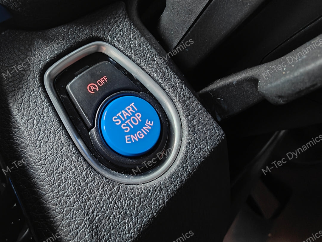 WRAPPING SERVICE - BMW F3X INTERIOR TRIM SET - 3D CARBON / BLUE ACCENT (F30 F31 F32 F33 F36)