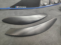 BMW F32 COUPE INTERIOR TRIM SET - 3D CARBON / ALCANTARA STYLE  / BLUE ACCENT