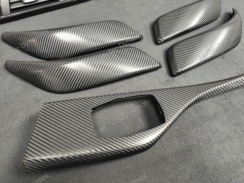 BMW F20 INTERIOR TRIM SET - 4D CARBON / GLOSS BLACK ACCENT