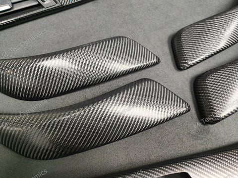 BMW F20 INTERIOR TRIM SET - 4D CARBON / GLOSS BLACK ACCENT