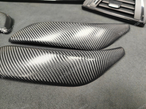 BMW F20 INTERIOR TRIM SET - 4D CARBON / GLOSS BLACK ACCENT