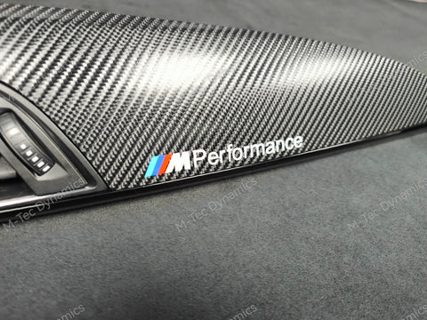 BMW F21 F22 INTERIOR TRIM SET - 4D CARBON / GLOSS BLACK ACCENT
