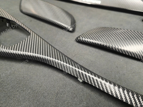 BMW F21 F22 INTERIOR TRIM SET - 4D CARBON / GLOSS BLACK ACCENT
