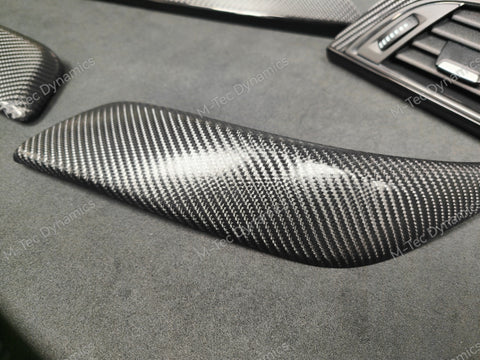 BMW F21 F22 INTERIOR TRIM SET - 4D CARBON / GLOSS BLACK ACCENT
