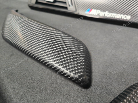 BMW F21 F22 INTERIOR TRIM SET - 4D CARBON / GLOSS BLACK ACCENT