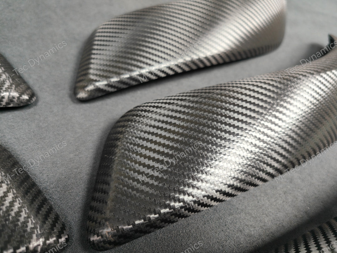 BMW F21 F22 LCI-2 PERFORMANCE STYLE INTERIOR TRIM SET - TEXTURED CARBON / ALCANTARA