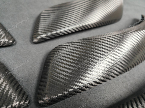 BMW F21 F22 LCI-2 PERFORMANCE STYLE INTERIOR TRIM SET - DEEP TEXTURED GLOSSY CARBON (MTD-TEX)