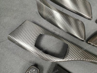 BMW F21 F22 LCI-2 PERFORMANCE STYLE INTERIOR TRIM SET - TEXTURED CARBON / ALCANTARA