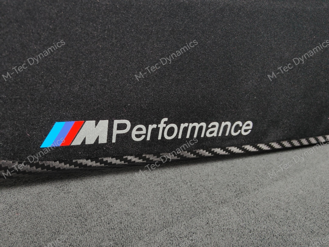 BMW F21 F22 LCI-2 PERFORMANCE STYLE INTERIOR TRIM SET - TEXTURED CARBON / ALCANTARA