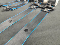 BMW 1-SERIES E81 / E82 COUPE (1M) - FRONT & REAR SEAT BELT SET (BLUE EDGE)